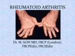 rheumatoid arthritis