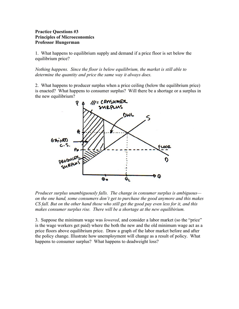 Practice Questions 3 Principles Of Microeconomics