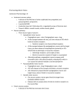 Pharmacology Block 3 Notes Autonomic Pharmacology I