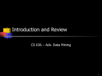 Introduction and Review