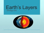 Layers of the Earth PowerPoint