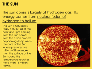 The Sun and Space Objects