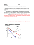 Mr. Maurer Name: AP Economics 2004 Free Response Question