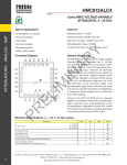Analog Devices HMC812ALC4 Datasheet