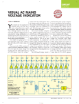 VISUAL AC MAINS VOLTAGE INDICATOR