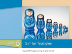 Unit 5.3 Proving Triangles Similar