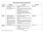 May Forensic Science Lesson Plans Date Objectives Activities