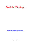 Feminist Theology www.AssignmentPoint.com Feminist theology is