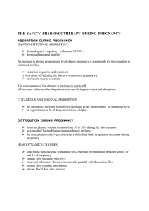 THE SAFETY PHARMACOTHERAPY DURING PREGNANCY