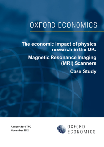 The economic impact of physics research in the UK
