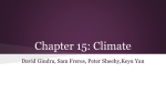 Chapter 15: Climate