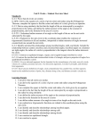 Student Overview Sheet Standards GC