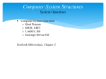 7.3.1. Computer System Structures