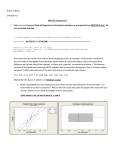 Sharon O`Boyle STAT250 DL2 MINITAB Assignment 5 1. Make sure