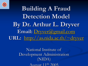 Fraud Detection Model