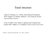 Tonal structure and scales - Jacobs University Mathematics