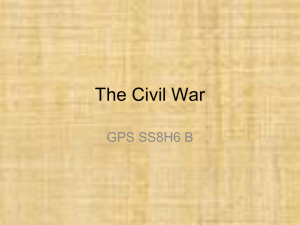 The Civil War - thomas.k12.ga.us
