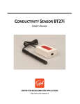 Using the Conductivity Sensor with other sensors - CMA