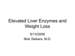 Elevated LFTs and Weight Loss