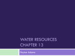 Water resources chapter 13