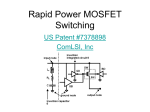 Rapid Power MOSFET Switching