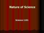 Chapter 1: Scientific Methods