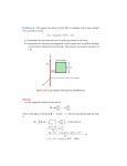 Problem 6.6 The square loop shown in Fig. P6.6 is coplanar with a