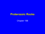 Proterozoic Rocks