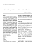 Stage I and II Posterior Tibial Tendon Dysfunction Treated by a