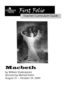 First Folio - Shakespeare Theatre Company