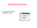 standarddeviation