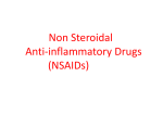 Non Steroidal Anti-inflammatory Drugs (NSAIDs)