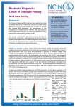 Routes to Diagnosis - National Cancer Intelligence Network