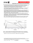 APPLICATION NOTE --- AN056 Output Return Loss Of High