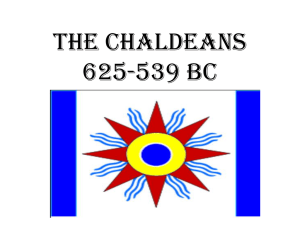 The Chaldean Empire PowerPoint