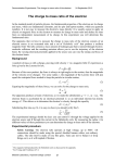 The charge to mass ratio of the electron - Workspace