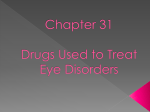 Drugs Used to Treat Eye Disorders