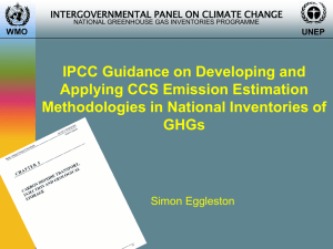 2006 IPCC Guidelines on National Greenhouse Gas - ipcc