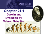 Ch21--Darwin and Natural Selection v2015