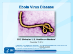 2014 Ebola Outbreak Response West Africa
