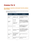 Comma Tip 2 - Grammar Bytes!