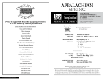 appalachian spring - Knoxville Symphony Orchestra