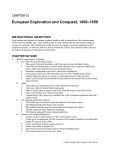 European Exploration and Conquest, 1450-1650