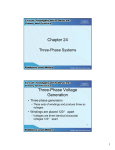 Chapter 24 Three-Phase Voltage Generation