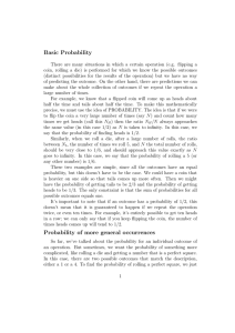 Notes on probability