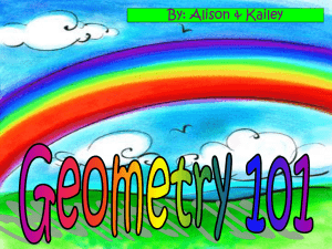 Geometry 101 - SUSD Student Community