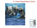 5-1 How Populations Grow