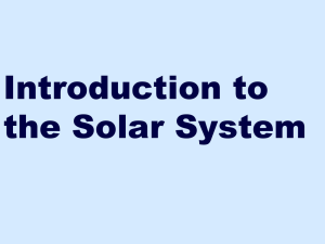 Solar System Formation PPT