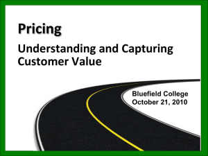 Marketing Chapter 9 Lecture Presentation - MyBC