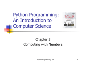 Python Programming - Lehman College